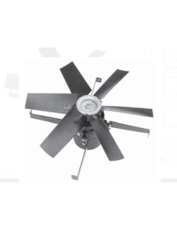 Wentylatory Deltafan osiowe kominowe