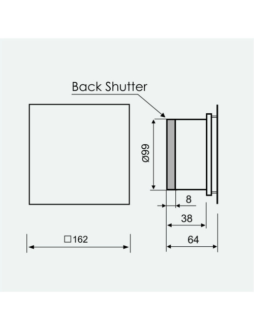 Wentylator łazienkowy MMP....